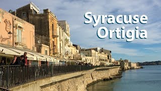 Syracuse Ortigia  A Walking Tour  Sicily [upl. by Angi]