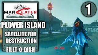 Maneater Truth Quest DLC – Head for Plover Island  Satellite for Destruction  Walkthrough Part 1 [upl. by Anitselec]