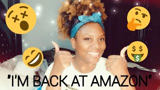 Working for Amazon fulfillment Center  How I got rehired 3 weeks after I quit🤔 [upl. by Merriott]