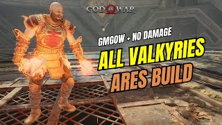 ALL VALKYRIES DELETED  ARES BUILD  GOD OF WAR [upl. by Avie]