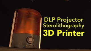 DLP Projector Stereolithography 3D Printer [upl. by Monique163]