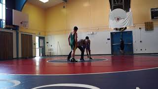 PJMiller Middle School 2017 Wrestling TournamentFirst Fight [upl. by Loziram]