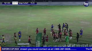 The Mayors Cup 2024  Tobago Football vs National U20 [upl. by Roxane95]