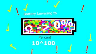 Battery LoweringUndercharge  From Absolute Infinity to 0 [upl. by Ynohtnael]