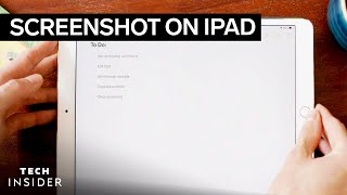 How To Take A Screenshot On iPad [upl. by Siocnarf181]