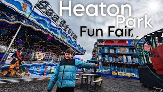 Heaton Park Fun Fair  Manchester February 2023 [upl. by Hilaire726]