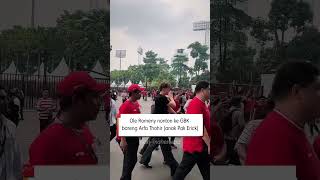 OLE ROMENY DATENG KE GBK SAMA ARFA THOHIR ANAK PAK ERICK  oleromeny kualifikasipialadunia2026 [upl. by Jahdal]