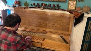 Fretted clavichord by Robert Duffy [upl. by Enelia]