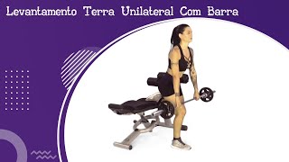 Levantamento Terra Unilateral Com Barra [upl. by Recneps323]