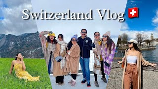 Switzerland Vlog🇨🇭 Europe part 13  Ishaani Krishna [upl. by Sirrot303]