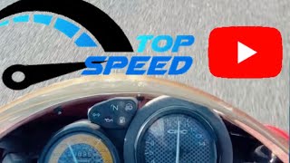 Top speed cagiva mito 125 [upl. by Ariahs]