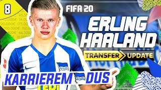 FIFA 20 HAALAND zur HERTHA ⚽️ Hertha BSC Karriere 8 [upl. by Alina]