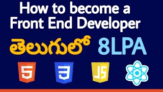 How To become a FrontEnd Developer 4K  8LPA  తెలుగులో  Get a job by learning in తెలుగు [upl. by Emmett248]