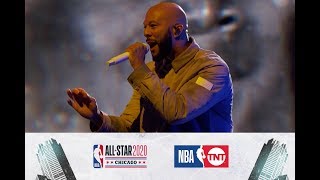 Common Opens Up the AllStar Game  AllStar 2020 [upl. by Annail]