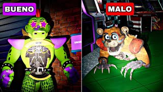 ¿Y SI MONTY FUESE QUIEN CUIDA DE GREGORY en LUGAR de GLAMROCK FREDDY  FNAF SECURITY BREACH FNAF [upl. by Imeaj]