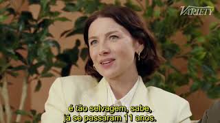 LEG Caitríona Balfe sobre final de Outlander Variety 0924 [upl. by Lsil]