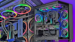 NZXT First Dual chamber CASE H9 Elite [upl. by Honniball]