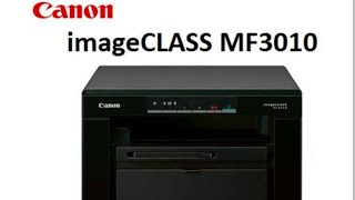 Canon mf 3010 printer unboxing and installation [upl. by Aizitel]