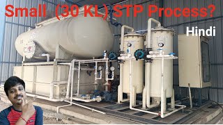 STP  Sewage Treatment Plant Process  Hindi  STP Working Process  nagesh tech in telugu [upl. by Laks]