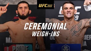 UFC 302 Ceremonial WeighIn [upl. by Hickie]