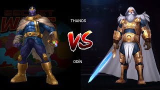 COMO VENCER A ODÍN 128 ODÍN vs THANOS Marvel Future Fight [upl. by Tailor646]