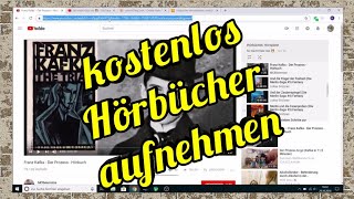 Audio mit PC aufnehmen  Hörbücher kopieren ohne zusätzliche App [upl. by Emiatej50]