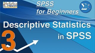 03 Descriptive Statistics and z Scores in SPSS – SPSS for Beginners [upl. by Ahsyle]