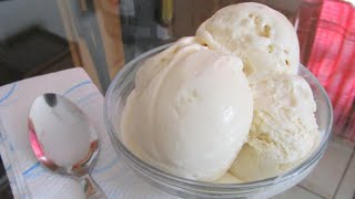 How to make Homemade Vanilla Ice Cream from scratch [upl. by Eyot]