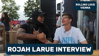 Rojah Larue Rolling Loud Vienna Interview  Hennything Interview [upl. by Severn]