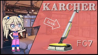 🏠Test du laveur de sol Kärcher FC7 en 6 min fr [upl. by Anieral]