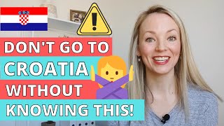 TRAVEL ADVICE FOR CROATIA 18 Things You Need to Know Before Traveling to Croatia [upl. by Anaitit]