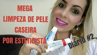 A MELHOR LIMPEZA DE PELE CASEIRA EVER POR ESTETICISTA [upl. by Arda450]