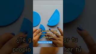 DALE UN TOQE CREATIVO CON GLOBOS DE PAPEL cursoonline papeleras manualidades viralshorts [upl. by Arracahs]