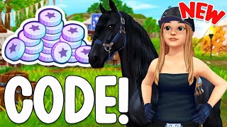 HURRY NEW STAR COINS CODE FOR ALL STAR STABLE PLAYERS [upl. by Neerehs]