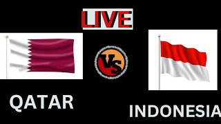 Qatar Vs Indonesia football live match todayAFC U23 League2024 live Goals [upl. by Cas]