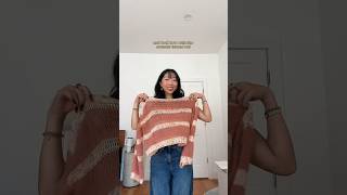 the easiest crochet sweater pattern in full vid on my channel [upl. by Tlevesoor]