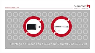 Marantec  Montage de l’extension à LED pour le Comfort 260 270 280 [upl. by Dian]