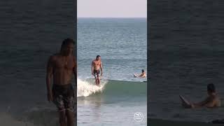 Classic Longboard sessions  El Palmar Panama surfshortslongboarding [upl. by Lletnahc]