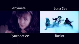 Babymetal x Luna Sea  Syncopation x Rosier [upl. by Mar]