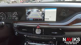 2018 Genesis G90 Ultimate NAViKS OEM Cameras in Motion Bypass View Rear Front Camera in Motion [upl. by Lupien]