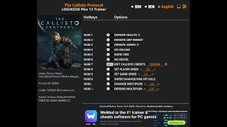 The Callisto Protocol Trainer Cheats PC Infinite Health Infinite Ammo No Recoil No Reload FLiNG [upl. by Stoddart]