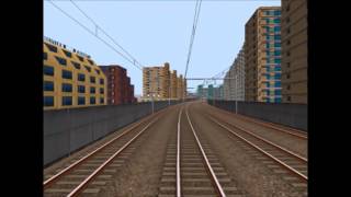 RailSim オリジナル路線の前面展望 パート1 [upl. by Ailicec]