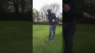 STOP DUFFING CHIP SHOTS golf chipping tip [upl. by Ardiek]