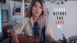 Leave Before You Love Me  Marshmello x Jonas Brothers Cover [upl. by Danielle]