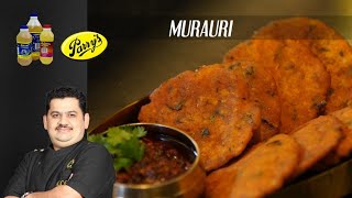 Venkatesh Bhat makes MURAURI  Maharastrian breakfast  evening snacks  spicy garlic chutney [upl. by Ahsiet]