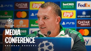 Full Celtic Media Conference  Brendan Rodgers ahead of AtalantaCeltic [upl. by Mackenzie787]