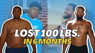 HOW I LOST 100LBS IN 6 MONTHS [upl. by Ruddie812]