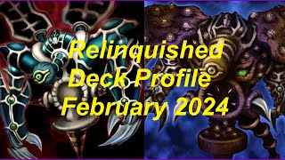 Relinquished Deck Profile  February 2024 [upl. by Buttaro206]