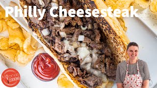 How to Make Philly Cheesesteak Sandwich [upl. by Aerehs]