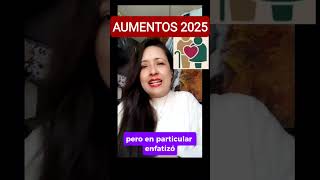 AUMENTOS BIENESTAR 2025 pensionbienestar claudiasheinbaum [upl. by Cart]